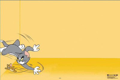 

Akhuratha Tom and Jerry Fine Quality Wall Poster Paper Print(12 inch X 18 inch, Rolled)