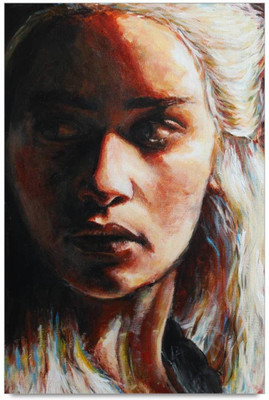 

Akhuratha Khaleesi - GOT Fine Quality Wall Poster Paper Print(12 inch X 18 inch, Rolled)