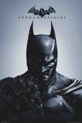 

Aabhaas Batman Arkham Origins Wall Poster Fine Art Print(12 inch X 18 inch, Rolled)