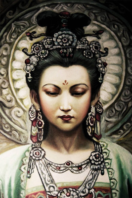 

Aabhaas Buddha Wall Poster Fine Art Print(12 inch X 18 inch, Rolled)