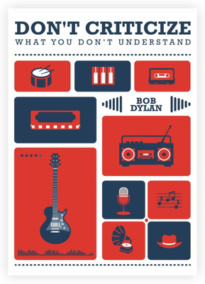 

Akhuratha Bob Dylan Fine Quality Wall Poster Paper Print(12 inch X 18 inch, Rolled)