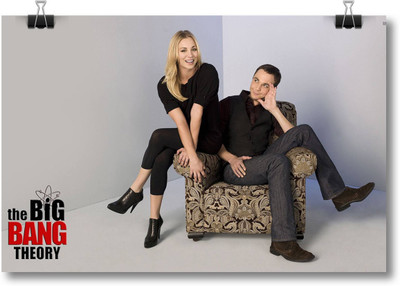 

Akhuratha The Big Bang Theory Fine Quality Wall Poster Paper Print(12 inch X 18 inch, Rolled)