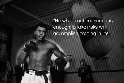 

Aabhaas Muhammad Ali Wall Poster Fine Art Print(12 inch X 18 inch, Rolled)