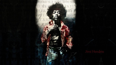 

Akhuratha Jimi Hendrix Fine Quality Wall Poster Paper Print(12 inch X 18 inch, Rolled)