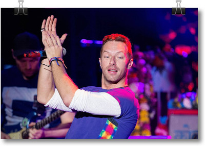 

Akhuratha Coldplay Fine Quality Wall Poster Paper Print(12 inch X 18 inch, Rolled)