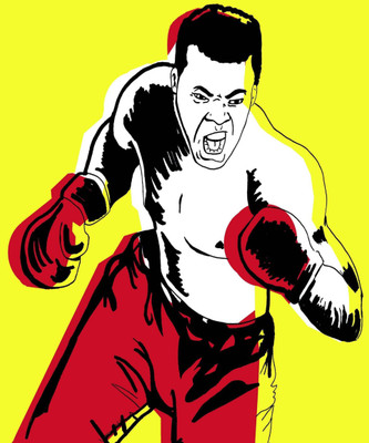 

Aabhaas Muhammad Ali Wall Poster Fine Art Print(12 inch X 18 inch, Rolled)
