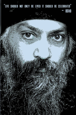 

Aabhaas Osho Wall Poster Fine Art Print(12 inch X 18 inch, Rolled)