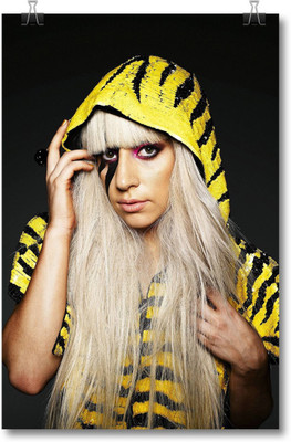 

Akhuratha Lady Gaga Fine Quality Wall Poster Paper Print(12 inch X 18 inch, Rolled)