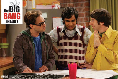 

Akhuratha The Big Bang Theory Fine Quality Wall Poster Paper Print(12 inch X 18 inch, Rolled)