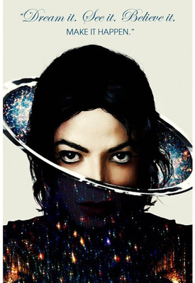 

Akhuratha Michael Jackson Fine Quality Wall Poster Paper Print(12 inch X 18 inch, Rolled)