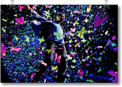 

Akhuratha Coldplay Fine Quality Wall Poster Paper Print(12 inch X 18 inch, Rolled)