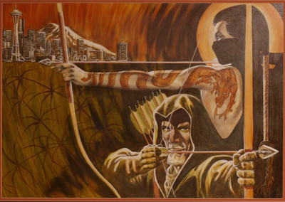 

Akhuratha Arrow Fine Quality Wall Poster Paper Print(12 inch X 18 inch, Rolled)