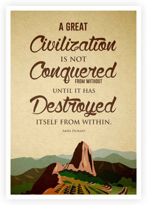 

Akhuratha Conqueror Fine Quality Wall Poster Paper Print(12 inch X 18 inch, Rolled)