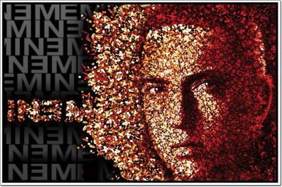 Akhuratha Eminem Fine Quality Wall Poster Paper Print(12 inch X 18 inch, Rolled)