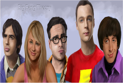

Akhuratha The Big Bang Theory Fine Quality Wall Poster Paper Print(12 inch X 18 inch, Rolled)