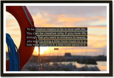 

Aabhaas Osho Wall Poster Fine Art Print(12 inch X 18 inch, Rolled)