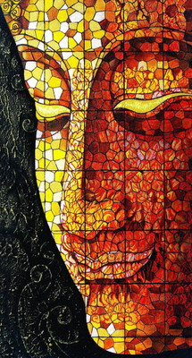 

Aabhaas Buddha Wall Poster Fine Art Print(12 inch X 18 inch, Rolled)