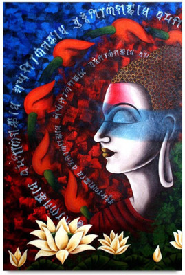 

Aabhaas Buddha Wall Poster Fine Art Print(12 inch X 18 inch, Rolled)
