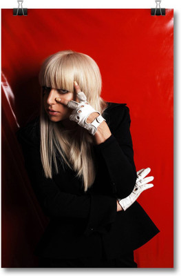 

Akhuratha Lady Gaga Fine Quality Wall Poster Paper Print(12 inch X 18 inch, Rolled)