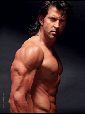 

Aabhaas Hrithik Roshan Wall Poster Fine Art Print(12 inch X 18 inch, Rolled)