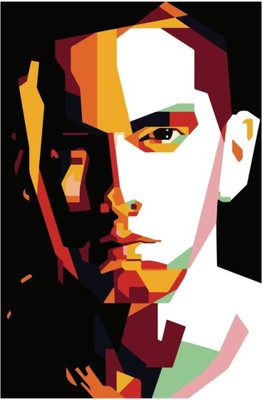 

Akhuratha Eminem Fine Quality Wall Poster Paper Print(12 inch X 18 inch, Rolled)