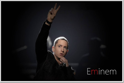 

Akhuratha Eminem Fine Quality Wall Poster Paper Print(12 inch X 18 inch, Rolled)