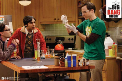 

Akhuratha The Big Bang Theory Fine Quality Wall Poster Paper Print(12 inch X 18 inch, Rolled)