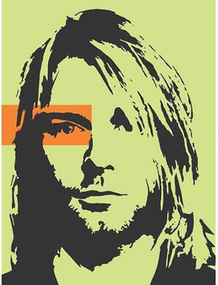 

Akhuratha Kurt Gobain Fine Quality Wall Poster Paper Print(12 inch X 18 inch, Rolled)