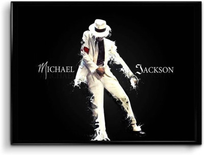 

Akhuratha Michael Jackson Fine Quality Wall Poster Paper Print(12 inch X 18 inch, Rolled)