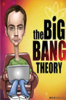 

Akhuratha The Big Bang Theory Fine Quality Wall Poster Paper Print(12 inch X 18 inch, Rolled)