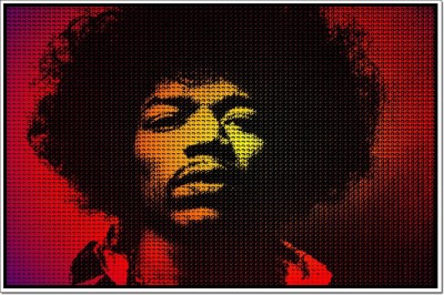 

Akhuratha Jimi Hendrix Fine Quality Wall Poster Paper Print(12 inch X 18 inch, Rolled)