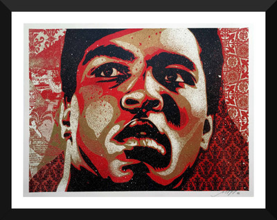 

Aabhaas Muhammad Ali Wall Poster Fine Art Print(12 inch X 18 inch, Rolled)