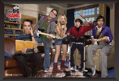 

Akhuratha The Big Bang Theory Fine Quality Wall Poster Paper Print(12 inch X 18 inch, Rolled)
