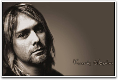 

Akhuratha Kurt Gobain Fine Quality Wall Poster Paper Print(12 inch X 18 inch, Rolled)
