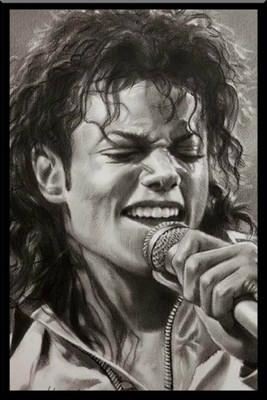 

Akhuratha Michael Jackson Fine Quality Wall Poster Paper Print(12 inch X 18 inch, Rolled)