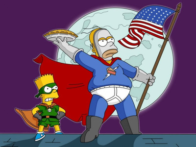 

Akhuratha The Simpsons Fine Quality Wall Poster Paper Print(12 inch X 18 inch, Rolled)