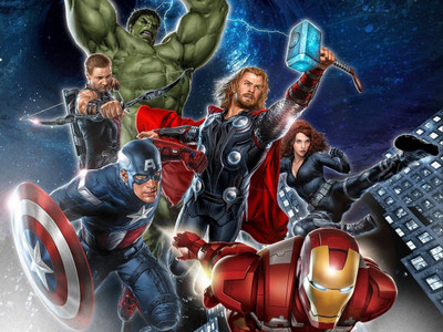 

Akhuratha Avengers Fine Quality Wall Poster Paper Print(12 inch X 18 inch, Rolled)