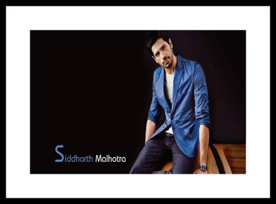 

Aabhaas Siddharth Malhotra Wall Poster Fine Art Print(12 inch X 18 inch, Rolled)