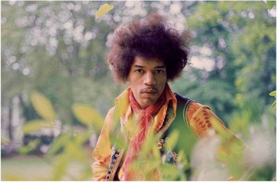 

Akhuratha Jimi Hendrix Fine Quality Wall Poster Paper Print(12 inch X 18 inch, Rolled)