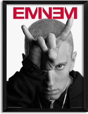 

Akhuratha Eminem Fine Quality Wall Poster Paper Print(12 inch X 18 inch, Rolled)