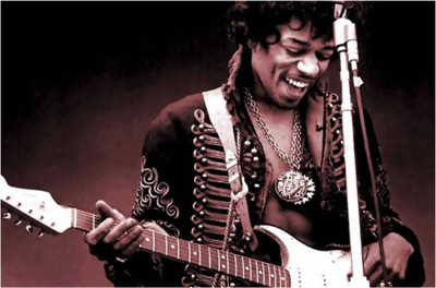 

Akhuratha Jimi Hendrix Fine Quality Wall Poster Paper Print(12 inch X 18 inch, Rolled)
