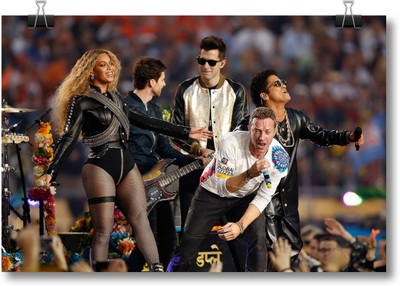 

Akhuratha Coldplay Fine Quality Wall Poster Paper Print(12 inch X 18 inch, Rolled)