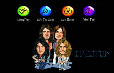 

Akhuratha Led Zeppelin Fine Quality Wall Poster Paper Print(12 inch X 18 inch, Rolled)
