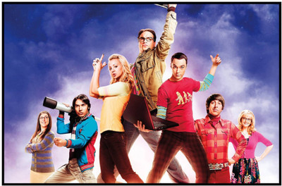 

Akhuratha The Big Bang Theory Fine Quality Wall Poster Paper Print(12 inch X 18 inch, Rolled)