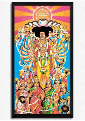 

Akhuratha Jimi Hendrix Fine Quality Wall Poster Paper Print(12 inch X 18 inch, Rolled)