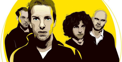 

Akhuratha Coldplay Fine Quality Wall Poster Paper Print(12 inch X 18 inch, Rolled)