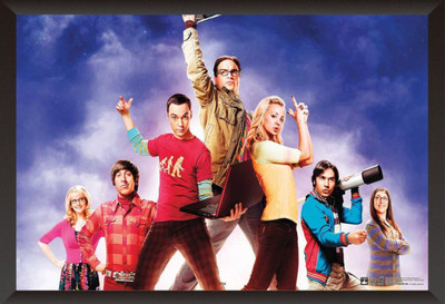

Akhuratha The Big Bang Theory Fine Quality Wall Poster Paper Print(12 inch X 18 inch, Rolled)