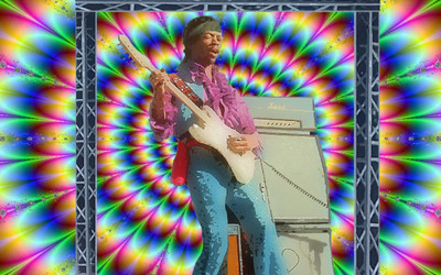 

Akhuratha Jimi Hendrix Fine Quality Wall Poster Paper Print(12 inch X 18 inch, Rolled)