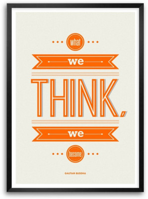 

Aabhaas Buddha Wall Poster Fine Art Print(12 inch X 18 inch, Rolled)