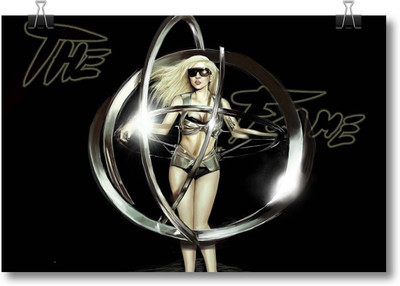 

Akhuratha Lady Gaga Fine Quality Wall Poster Paper Print(12 inch X 18 inch, Rolled)